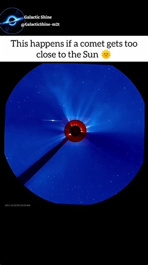 Comet gets Destroyed🔥☠️🌎☀️🔭🚀