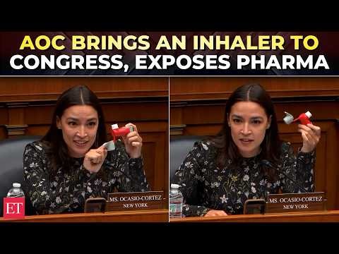 'AstraZeneca had this…': AOC 'targets' drug giants over patent tactics, high prices at House hearing