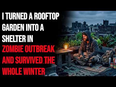 I Turned a Rooftop Garden Into a Shelter in Zombie outbreak and Survived the Whole Winter EP 15