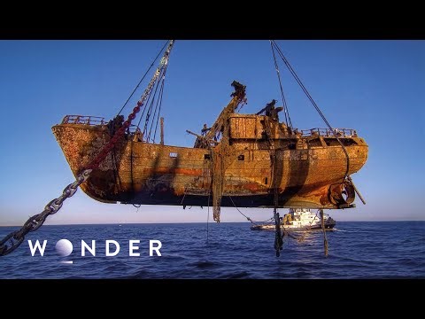 150 Years Underwater: Raising A Sunken Ghost Ship In One Piece