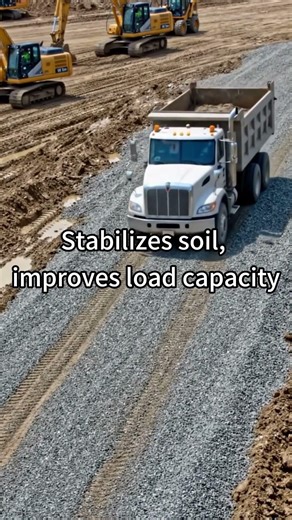 Geogrid for road construction