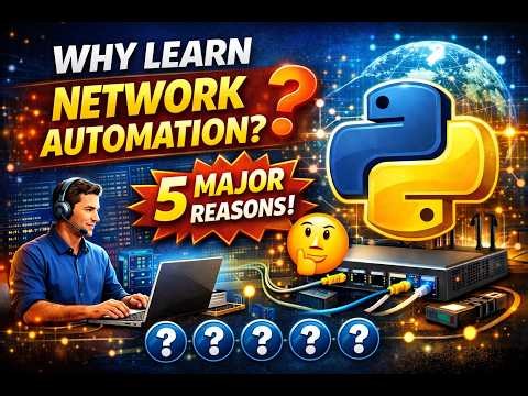 What is Python? Why Network Engineers Must Learn Python Network Automation? Explained in Detail!