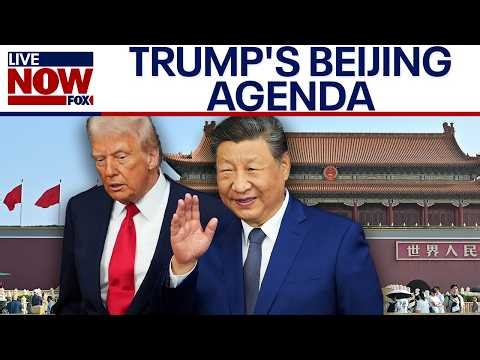 Trump, China's Xi to discuss global trade and war during high-stakes visit