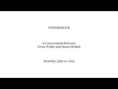 Greta Waller Artist Talk