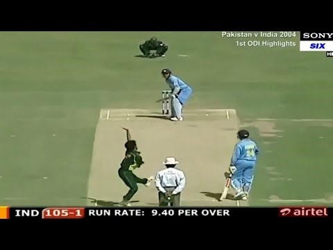 INDIA VS PAKISTAN 1ST ODI 2004 FULL MATCH HIGHLIGHT MOST SHOCKING MATCH EVER 🔥 😳 