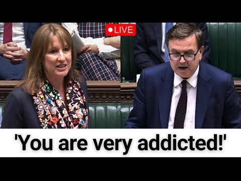 'SMUG' Rachel Reeves SQUIRMS as Mel Stride SPEAKS UP against her RECKLESS borrowing 