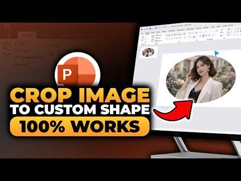 Crop Image To a Custom Shape in PowerPoint (FAST & EASY) | 100% WORKS | NO Yapping, To The Point!