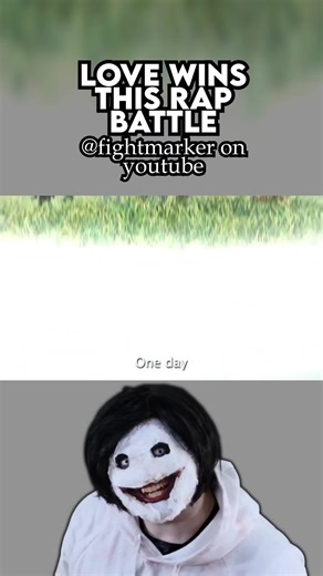 super duper creepypasta happy fun times jeff the killer vs slenderman rap battle by fightmarker #fyp #slenderman #creepypasta #jeffthekiller #fightmarker