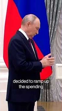 Putin Spends Record $200 Billion on the War This Year