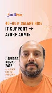 🎯 From IT Support to Azure Administrator | 40–60% Salary Hike