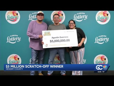 LaBelle man wins $5M from Florida Lottery scratch-off game