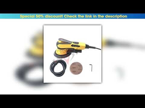 Hot Picks HYVST Multi-function Random Orbital Sander Brushless Variable Speed Corded Orbital Sander