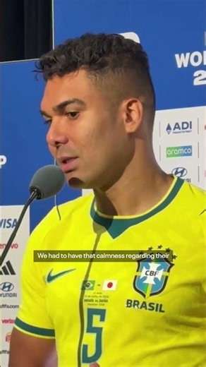 Casemiro praises ‘PERFECT’ Martinelli cross for Brazil’s goal 🇧🇷