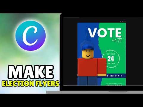 How To Make Election Flyers On Canva (2026) - Full Guide