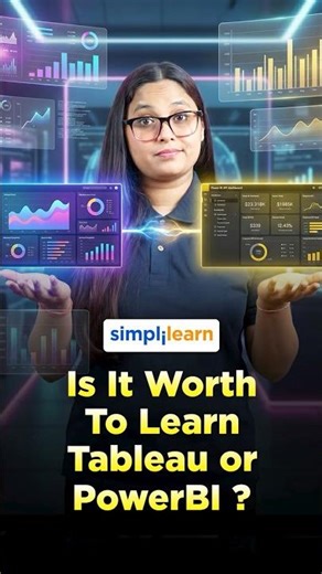 Should You Learn Tableau Or Power BI In 2026? | Best Data Analytics Tools | #Shorts | #Simplilearn
