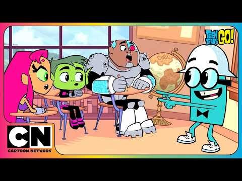 Teen Titans Go! Throwback Thursday 🎒 | Back To School Funny Moments | Cartoon Network Asia