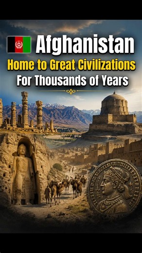 Day-15 Afghanistan's Ancient History in 30Seconds! 🇦🇫