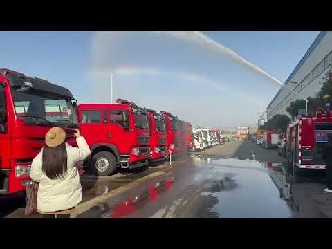 Dongfeng 4 8 cubic meter foam fire truck