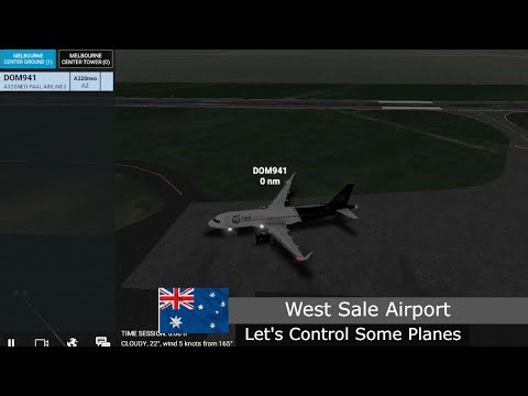 ATC Operations: Ground & Tower Control at West Sale Airport | RFS Real Flight Simulator