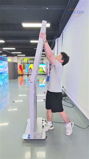 If you feel that an LED display takes up too much space, here is what you can do.#posterleddisplay
