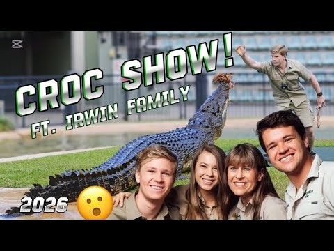 World Famous Croc Show With The Irwin Family (ft. Robert Irwin) @australiazoo