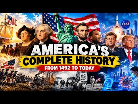 The Complete History of America 🇺🇸 | From 1492 to Today