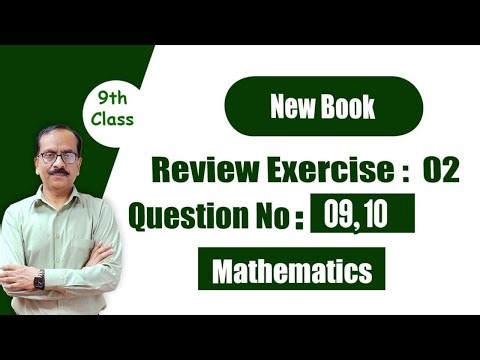 Class 9 Maths Review Exercise 2 (Q9 & Q10) | Log Table Explained Step-by-Step