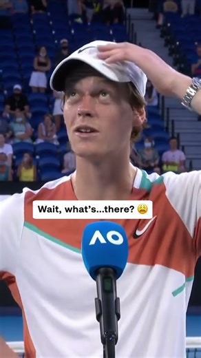 A lucky charm for Jannik Sinner 🦋