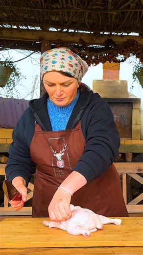 Tender chicken pieces seasoned by hand and slow-roasted over an open wood fire, creating mouthwatering flavors of tradition and outdoor cooking. #OutdoorCooking #WoodFire #TraditionalRecipe #Cooking | FV Stories