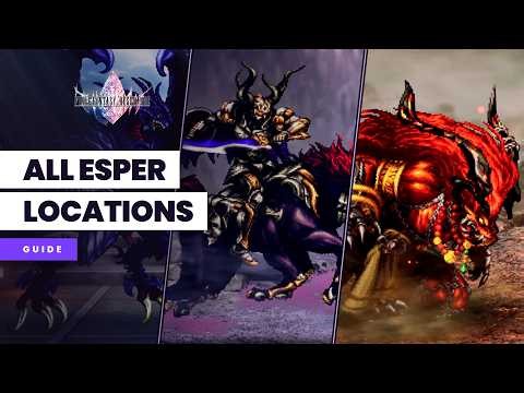Final Fantasy Resonance All Esper Locations (All Summons)