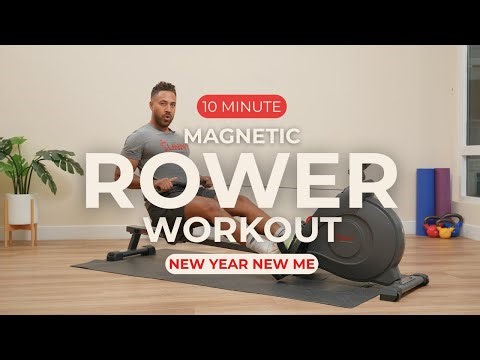 10 Minute Magnetic Rower Workout | New Year New Me