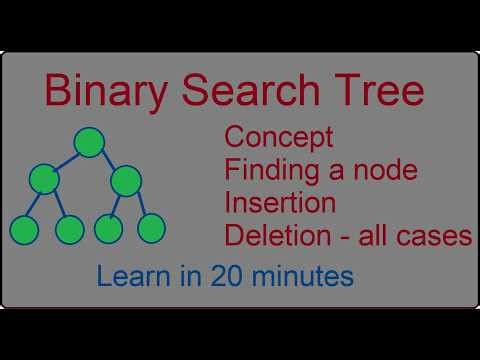Binary Search Tree | BST Finding, Insertion and Deletion | Data Structures | complete topic