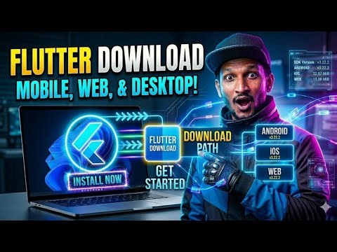 Flutter Installation in 5 Minutes 🔥 |