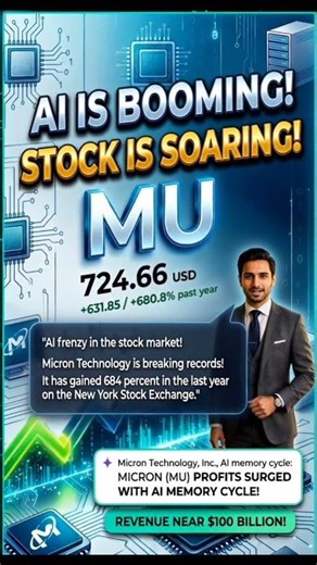 Micron Stock: The Ultimate AI Hidden Gem? #investing #financialfreedom #nyse
