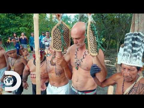 How Amazonian Boys Become Men Through Intense Agony | Ed Stafford's Rite of Passage
