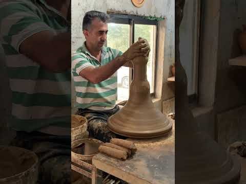 The Art of Persian Pottery in Iran - Traditional Persian Craft in a Northern Village