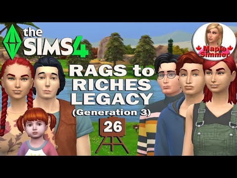 Birthdays! 🎂 Pt 26: Gen 3 of Maple's Rags to Riches Legacy (Sims 4)