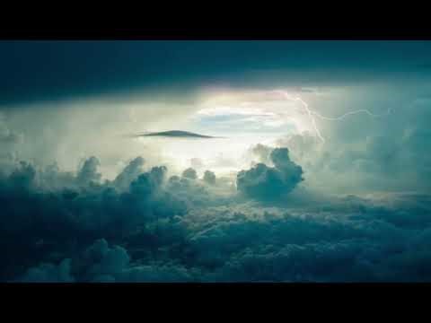 ⚡ BLACK TEMPEST | 3-Hour Thick Clouds and Silent Thunder for Deep Sleep | 4K Ultra HD
