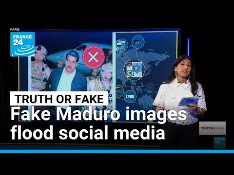 AI photos fuel fake news about Nicolas Maduro’s capture • FRANCE 24 English