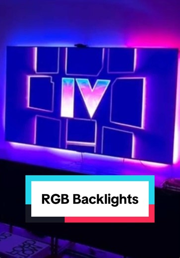 What would you play with these RBG Backlights? #rgb #backlight #gaming #tiktokmademebuylt #spotlight