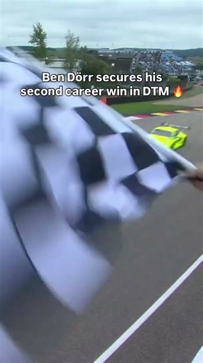 What a performance. What a Drive. Congratulations Benn Dörr 🏆 #DTM #DTM2026 #ranDTM #sachsenring