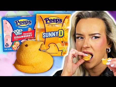 Irish People Try Weird Marshmallow Peeps