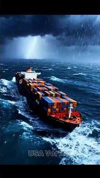 What Happens to Lost Cargo Containers in the Ocean? The Answer Will Shock You! #TrueStories #usa