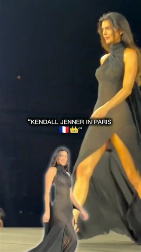 Kendall Jenner Owned the Paris Runway! 🖤🇫🇷 | L’Oréal Paris 2026 #kendall #Shorts #loral #Paris