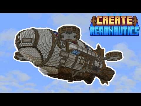 Upgrading a viewers WORKING Luxury airship (Create aeronautics showcase)