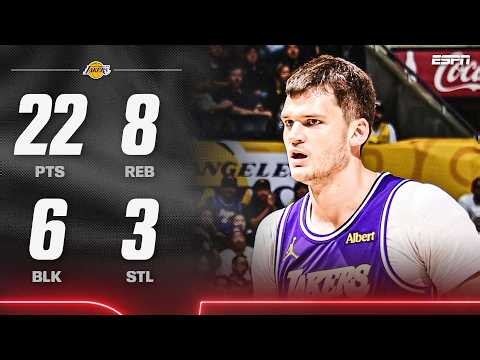 Walker Kessler continues his hot start with the Lakers 🔥 | NBA on ESPN
