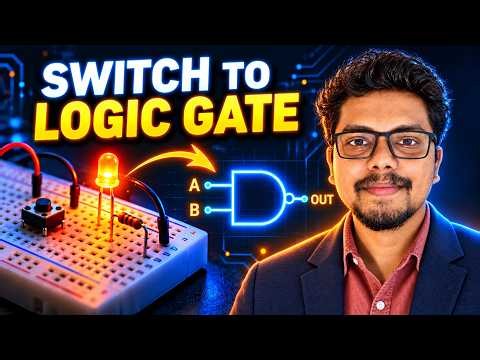Story of a Switch: An Introduction to Digital Electronics Using Circuit Simulation