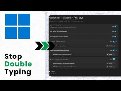How to Fix Keyboard Double Typing on Windows 11 (2026 Revised Steps)