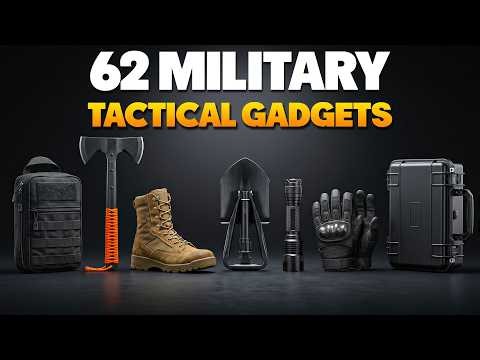 62 INCREDIBLE Tactical Military Gadgets On Amazon You Should Have | Insane Tactical Military Gear