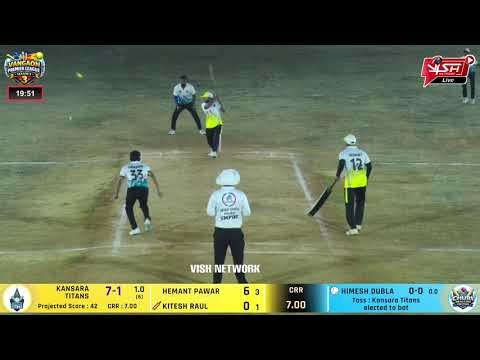 || DAY 3 || MATCH 5 || Kansara Titans VS Churi Realcon Fighter || VANGAON PREMIER LEAGUE, SEASON 3